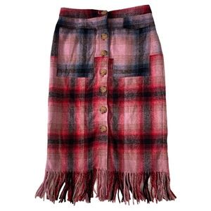 Adorable Pink Wool-Mesh Skirt from MAEVE by ANTHROPOLOGIE